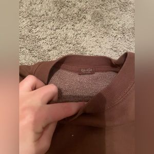 Brown John galt crewneck